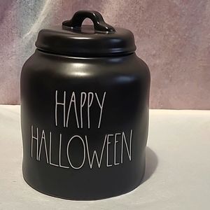 Rae Dunn Happy Halloween Canister Brand New